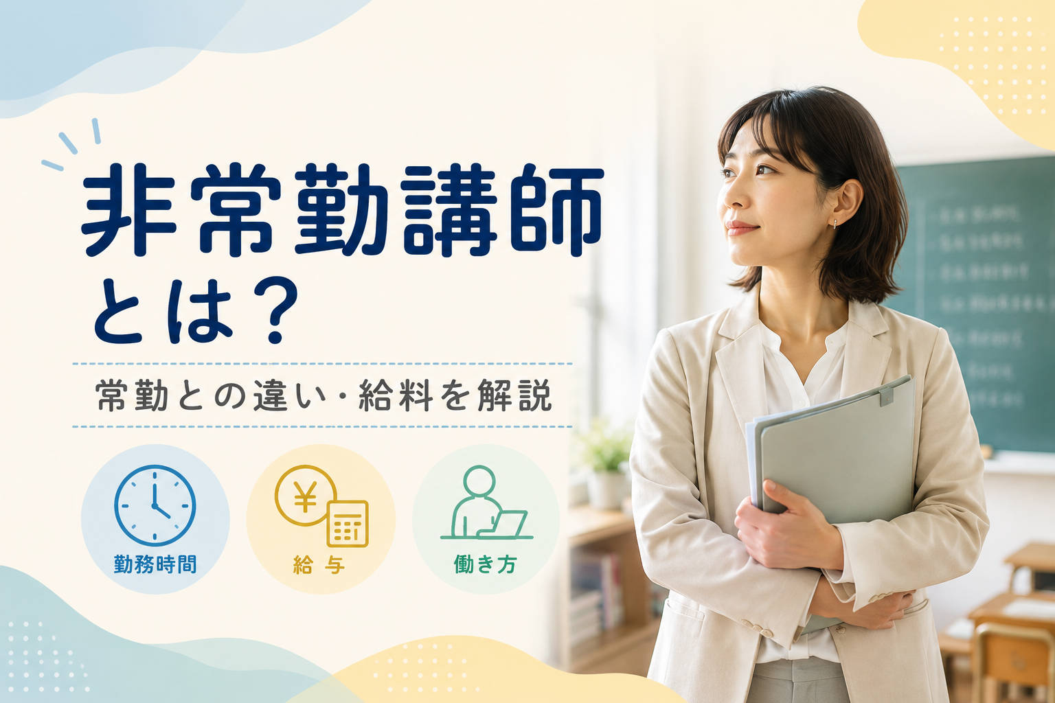 非常勤 講師 と は