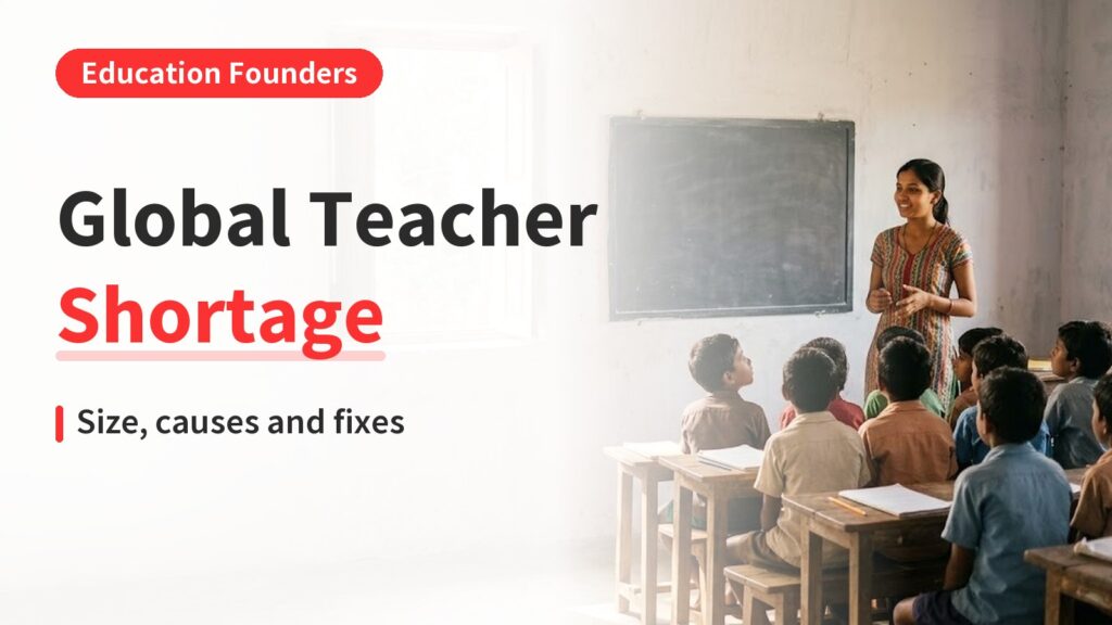 global teacher shortage｜Global Teacher Shortage: Size, Causes and Models to Fix It