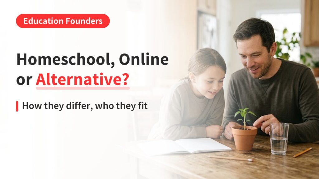 homeschooling vs online school｜Homeschooling vs Online School vs Alternative School