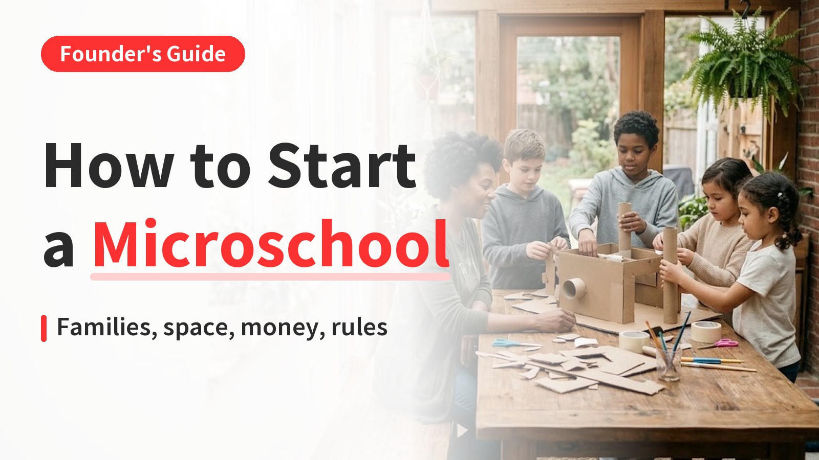 how to start a microschool｜How to Start a Microschool: 7 Steps for Founders