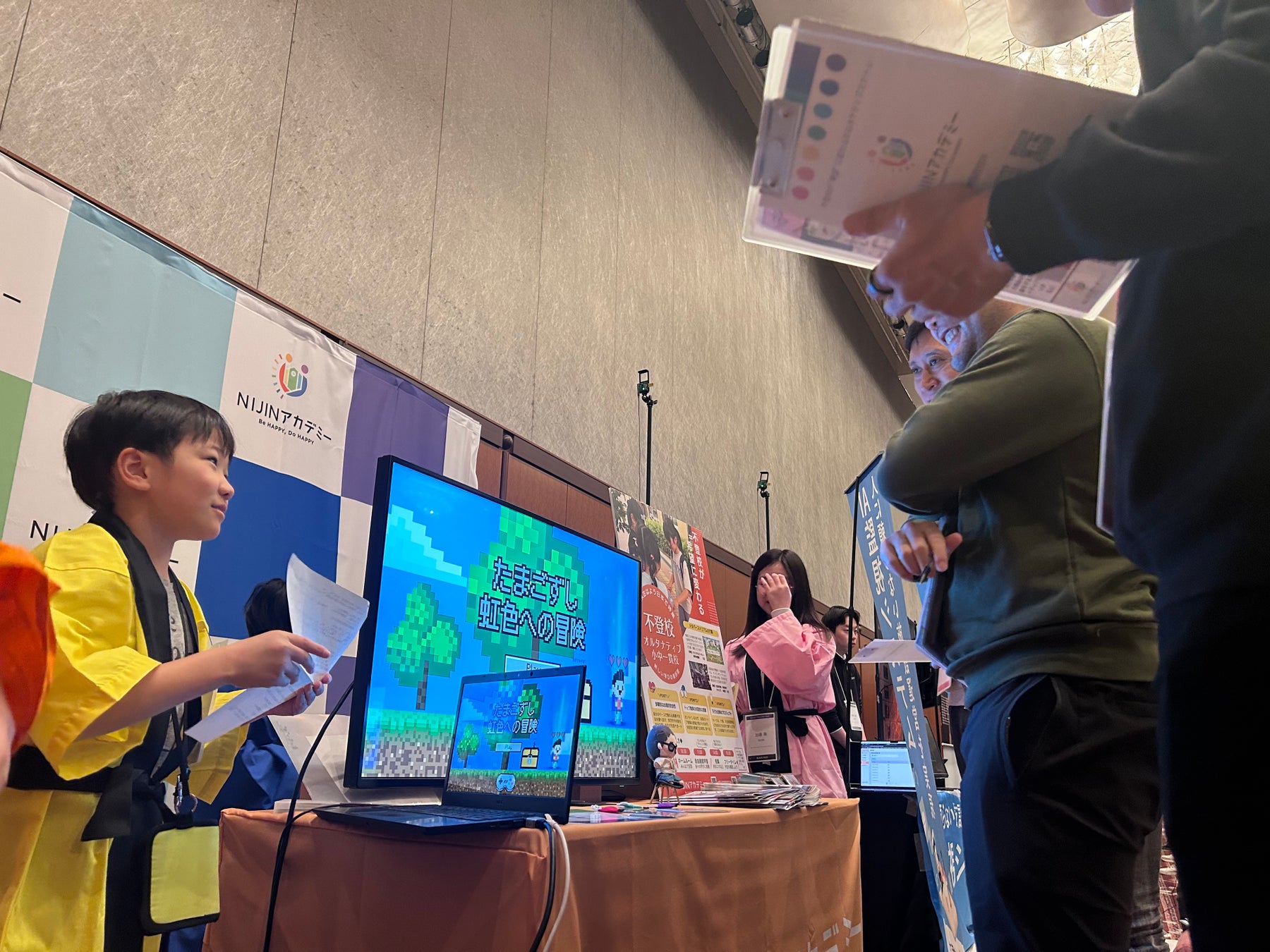 NIJINアカデミー生ブース登壇（ICC福岡2025）
