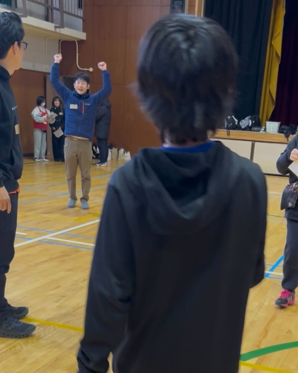 子どもだけでなく、親子競技も実施